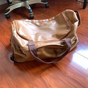 Rolling weekender luggage